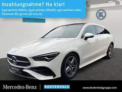 Weiß Gebraucht 2024 Mercedes CLA200 Shooting Brake AMG Kombi | 37.490 € (Teuer)