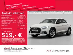 Cortinaweiß Gebraucht 2023 Audi A1 Ambiente Kleinwagen | 22.946 € (Guter Preis)
