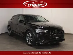 Schwarz Gebraucht 2021 Audi e-tron S-Line SUV | 27.800 € (Superpreis)