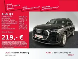 Mythosschwarz metallic Gebraucht 2022 Audi Q3 S-Line SUV | 32.552 € (Guter Preis)