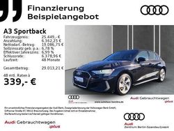 Mythosschwarz metallic Gebraucht 2023 Audi A3 S-Line Limousine | 25.899 € (Guter Preis)