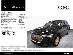 Schwarz Gebraucht 2022 Audi e-tron SUV | 27.930 € (Superpreis)
