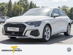 Weiß Gebraucht 2022 Audi A3 Sportback e-tron S-Line Limousine | 25.350 € (Guter Preis)