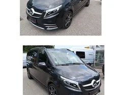 Grau Gebraucht 2021 Mercedes V300 Avantgarde Van / Kleinbus | 58.300 € (Fairer Preis)