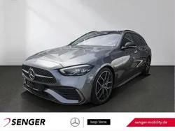 Grau Gebraucht 2022 Mercedes C300 AMG | 34.780 € (Fairer Preis)