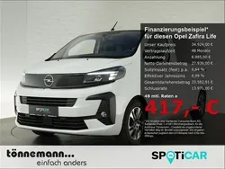 Weiss Gebraucht 2024 Opel Zafira Life Edition Van | 34.924 € (Superpreis)