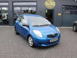 Blue mica metallic / caribbean Gebraucht 2008 Toyota Yaris Cool Kleinwagen | 3.499 € (Fairer Preis)