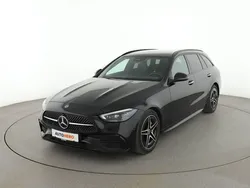 Schwarz Gebraucht 2021 Mercedes C300 AMG line Kombi | 40.890 € (Etwas zu teuer)