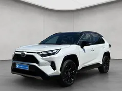 Platinumweiß perleffekt/dach tie Gebraucht 2024 Toyota RAV4 Hybrid Style SUV | 41.440 € (Fairer Preis)
