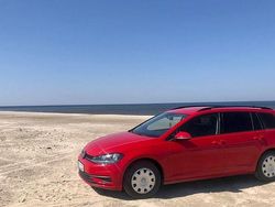 Rot Gebraucht 2018 VW Golf VII Trendline Kombi | 9.650 € (Guter Preis)