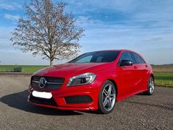 Rot Gebraucht 2015 Mercedes A180 AMG line Limousine | 11.900 € (Guter Preis)