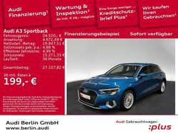 Atollblau metallic Gebraucht 2022 Audi A3 Sportback e-tron Ambiente Kleinwagen | 24.520 € (Guter Preis)