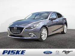 Grau Gebraucht 2016 Mazda 3 Sports-Line Limousine | 13.750 € (Guter Preis)