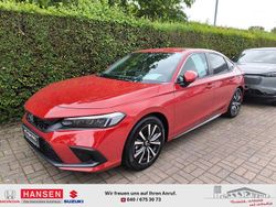 Premium crystal red Neu 2025 Honda Civic Elegance Limousine | 33.990 € (Guter Preis)