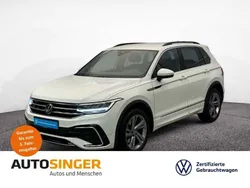 Pure white Gebraucht 2024 VW Tiguan R-line SUV | 39.920 € (Fairer Preis)