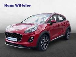 Rot Gebraucht 2021 Ford Puma Titanium SUV | 18.490 € (Fairer Preis)