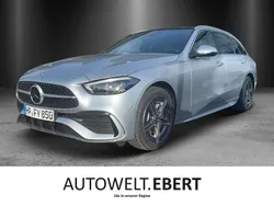 Hightechsilber Gebraucht 2024 Mercedes C300e AMG Kombi | 61.980 €