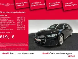 Mythosschwarz metallic Gebraucht 2022 Audi A8 Ambiente Limousine | 58.400 € (Guter Preis)