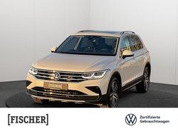 Weiss Gebraucht 2021 VW Tiguan Elegance SUV | 34.555 € (Etwas zu teuer)