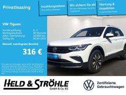 Pure white Gebraucht 2024 VW Tiguan Move SUV | 36.270 € (Teuer)