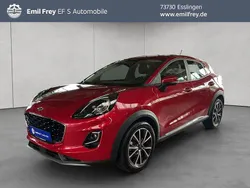 Rot Gebraucht 2021 Ford Puma Titanium SUV | 16.490 € (Superpreis)