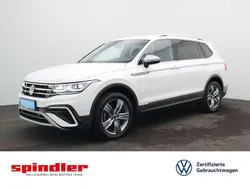 Pure white Gebraucht 2022 VW Tiguan Allspace Elegance SUV | 30.580 € (Superpreis)