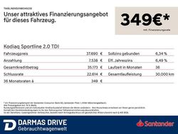 Schwarz Gebraucht 2022 Skoda Kodiaq SportLine SUV | 37.690 € (Fairer Preis)