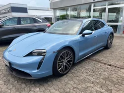 Blau Gebraucht 2022 Porsche Taycan Sport Turismo Limousine | 59.990 € (Superpreis)