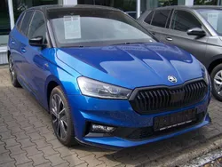 Raceblau metallic Gebraucht 2024 Skoda Fabia Monte Carlo Kleinwagen | 22.480 € (Fairer Preis)