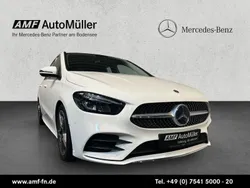 Unilack polarweiß Gebraucht 2019 Mercedes B220 AMG line Van / Kleinbus | 27.400 € (Fairer Preis)