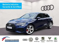 Navarrablau metallic Gebraucht 2022 Audi A3 Sportback e-tron S-Line Limousine | 29.320 € (Fairer Preis)