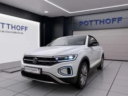 Weiß (pure white) Neu 2025 VW T-Roc Cabriolet Goal Cabrio | 38.100 € (Superpreis)