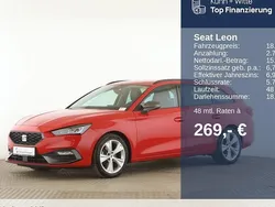 Rot Gebraucht 2022 Seat Leon ST FR Kombi | 18.620 € (Superpreis)