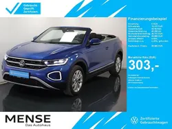 Blau Gebraucht 2023 VW T-Roc Cabriolet Style Cabrio | 26.885 € (Fairer Preis)