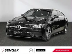 Schwarz Gebraucht 2022 Mercedes CLA180 Shooting Brake AMG line Kombi | 27.990 € (Fairer Preis)