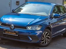 Blau Gebraucht 2023 VW Polo Life Kleinwagen | 17.995 € (Fairer Preis)