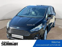 Schwarz Gebraucht 2017 Ford S-MAX Titanium Van / Kleinbus | 10.990 € (Guter Preis)