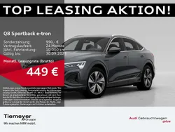 Magnetgrau Gebraucht 2024 Audi Q8 e-tron S-Line SUV | 64.120 € (Fairer Preis)