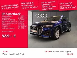 Blau Gebraucht 2021 Audi Q5 Sportback Advanced SUV | 31.960 € (Guter Preis)