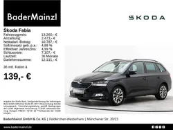 Schwarz Gebraucht 2022 Skoda Fabia Ambition Kombi | 13.260 € (Fairer Preis)