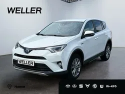 Pure) white ii (weiss Gebraucht 2017 Toyota RAV4 Hybrid Edition-S SUV | 18.480 € (Guter Preis)