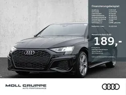 Mythosschwarz metallic Gebraucht 2023 Audi A3 S-Line Limousine | 23.250 € (Superpreis)