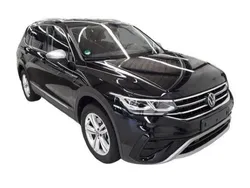 Deep black perleffekt (metallic) Gebraucht 2024 VW Tiguan Allspace Elegance SUV | 43.980 € (Guter Preis)