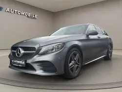 Grau Gebraucht 2021 Mercedes C220 AMG Limousine | 21.950 € (Superpreis)