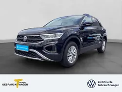 Schwarz Gebraucht 2022 VW T-Roc Life SUV | 20.460 € (Guter Preis)