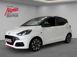 Polar white/dach schwarz Gebraucht 2021 Hyundai i10 N Line Kleinwagen | 14.970 € (Fairer Preis)