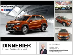 Weiß (metallic) Neu 2025 Suzuki SX4 S-Cross Comfort SUV | 26.979 € (Fairer Preis)