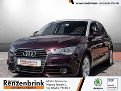 Violett (shirazrot metallic) Gebraucht 2013 Audi A1 Sportback Ambition Kleinwagen | 11.447 € (Teuer)
