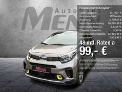 Grau Gebraucht 2018 Kia Picanto X-Line Kleinwagen | 12.180 € (Fairer Preis)