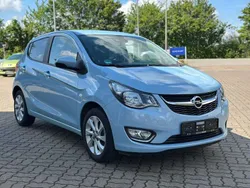 Eis blau Gebraucht 2015 Opel Karl Exklusiv Kleinwagen | 6.600 € (Fairer Preis)